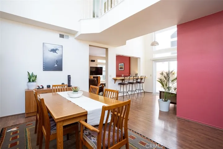 living room currently used as dining room