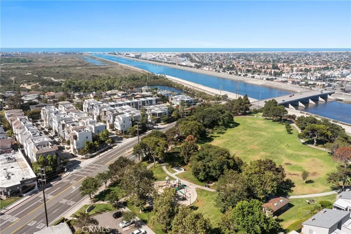 Community park with stunning sunset views is right across the street