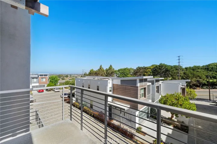 Park and river trail can be observed from the deck.