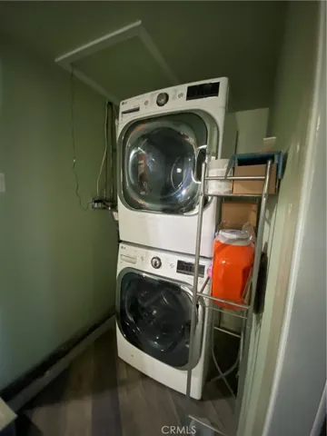 Shared laundry area