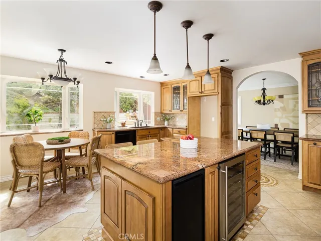 Kitchen with breakfast nook