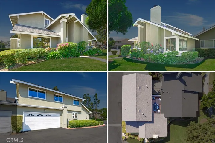 Large end unit with attached 2 car garage and private outdoor space.