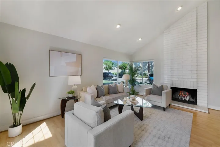 Large open living room