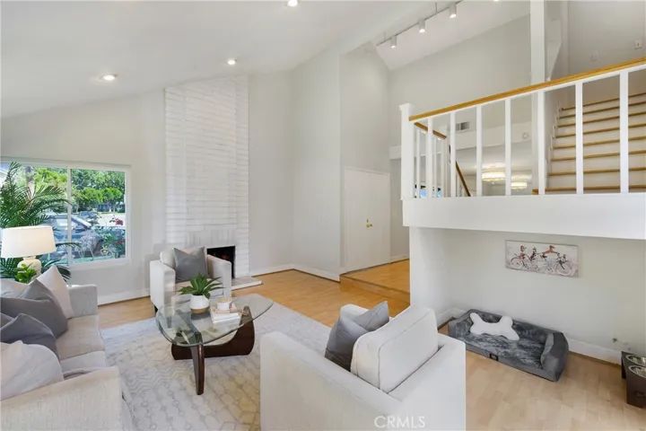 Large open living room