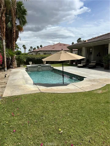 Beautiful back yard and private pool