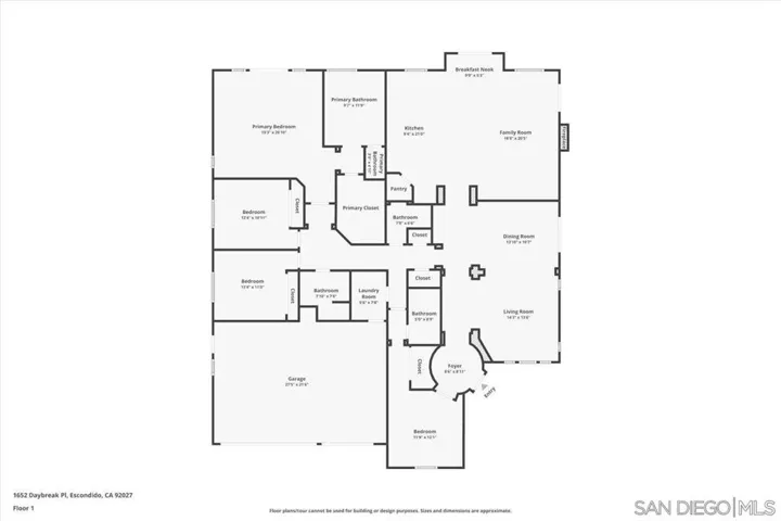 1652 Daybreak Pl, Escondido, California 92027