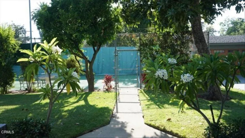 Sports Court Entrance
