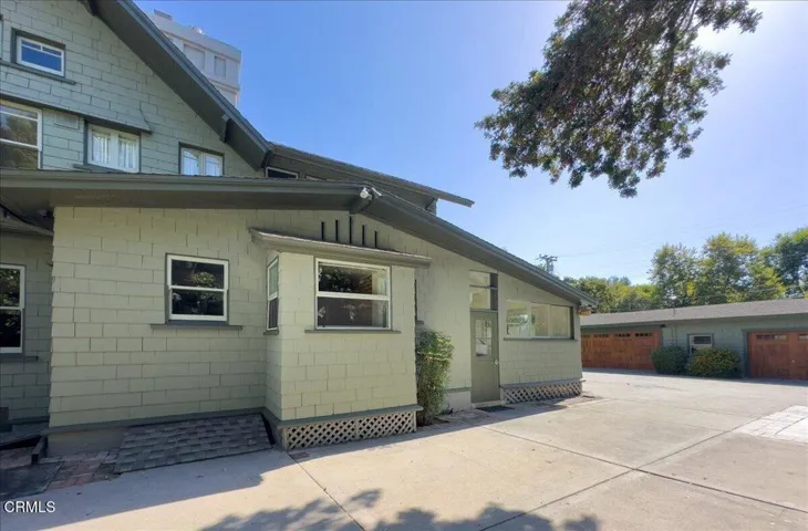 North Side of House, Large Driveway