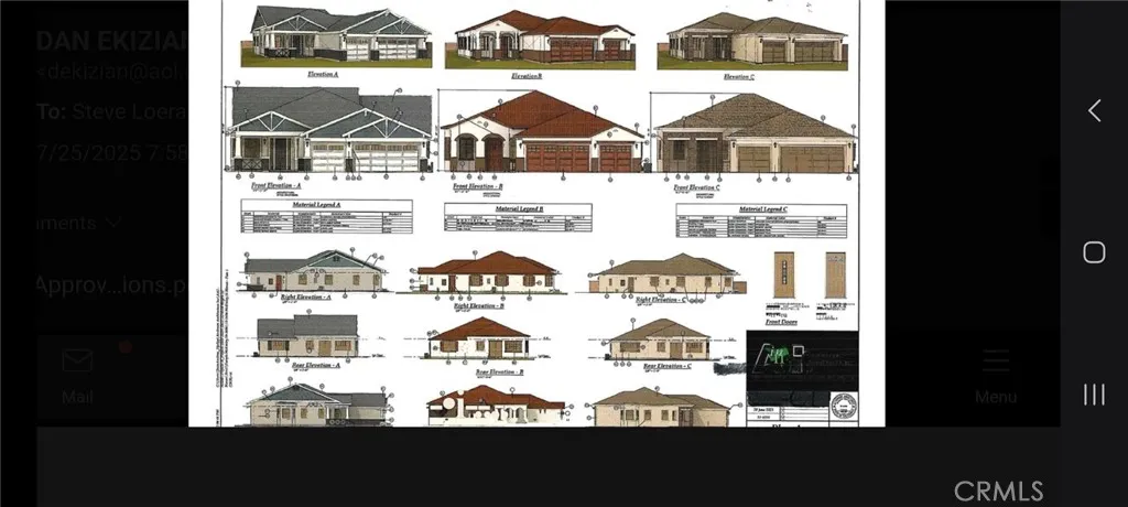 Approved Elevations. Uploaded in supplements.
