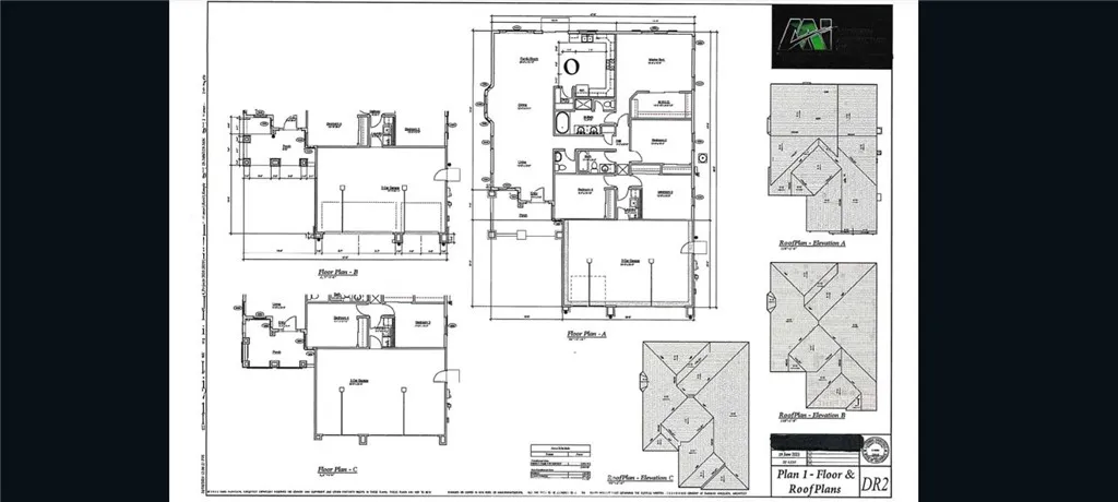 Primary Residential Plans.  Uploaded in supplements.