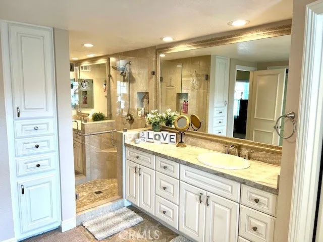 Her primary bathroom