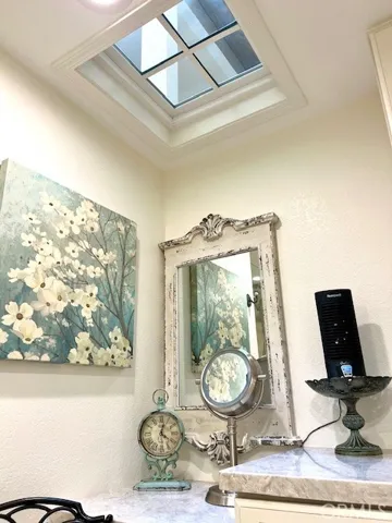 2nd primary bath expanded with sky light