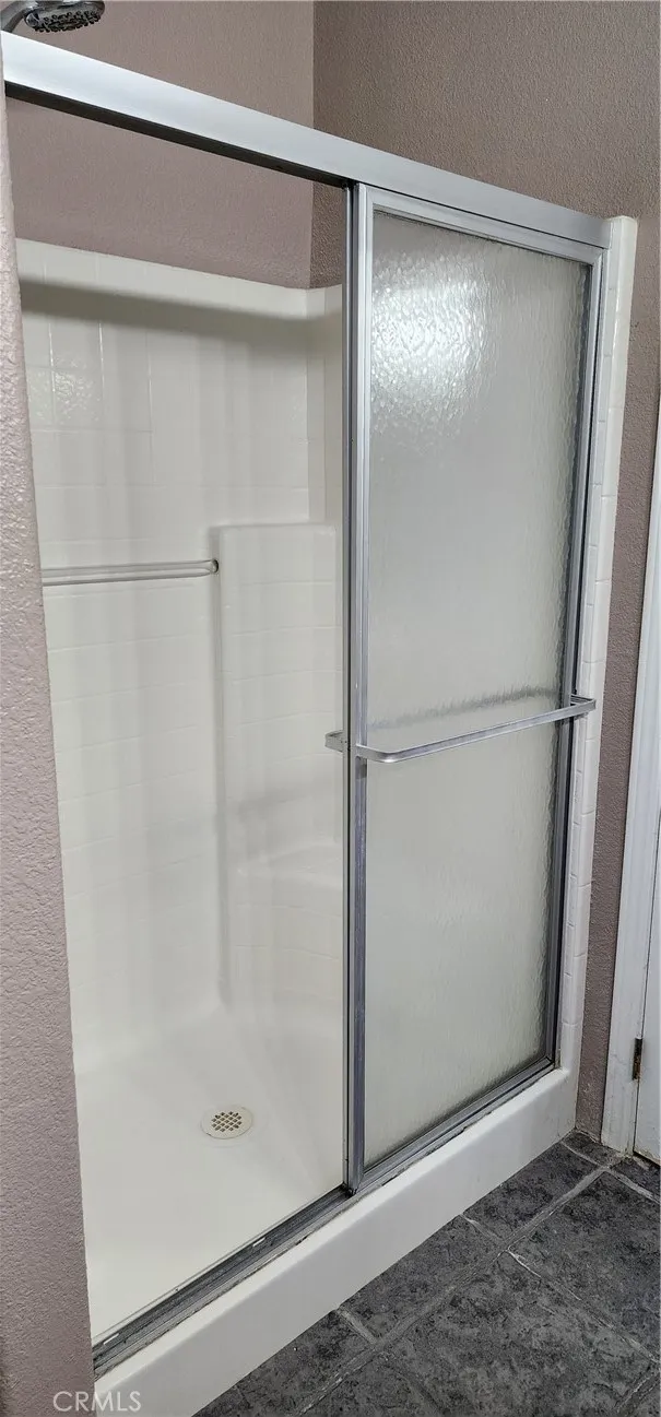 Master shower