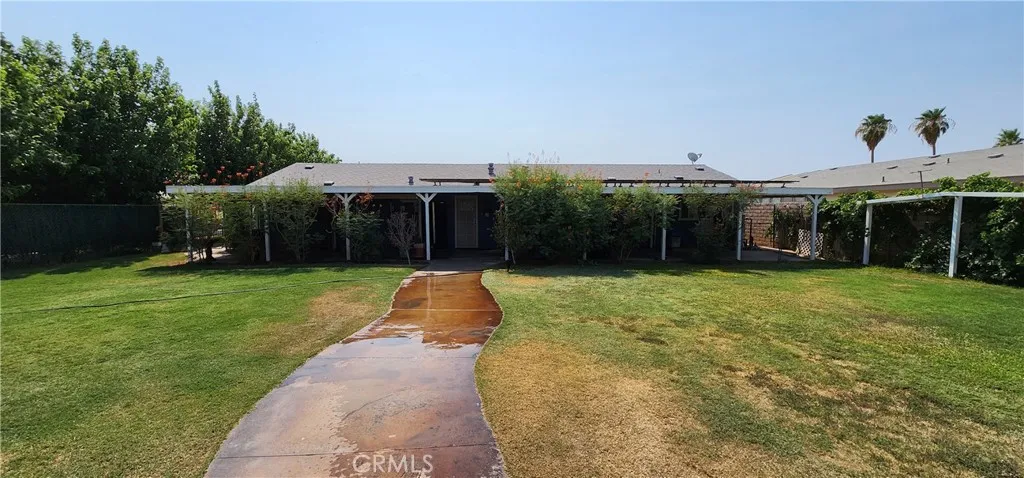 Back of main house