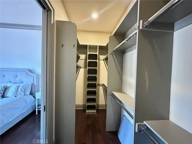 walk-in closet in Primary suite