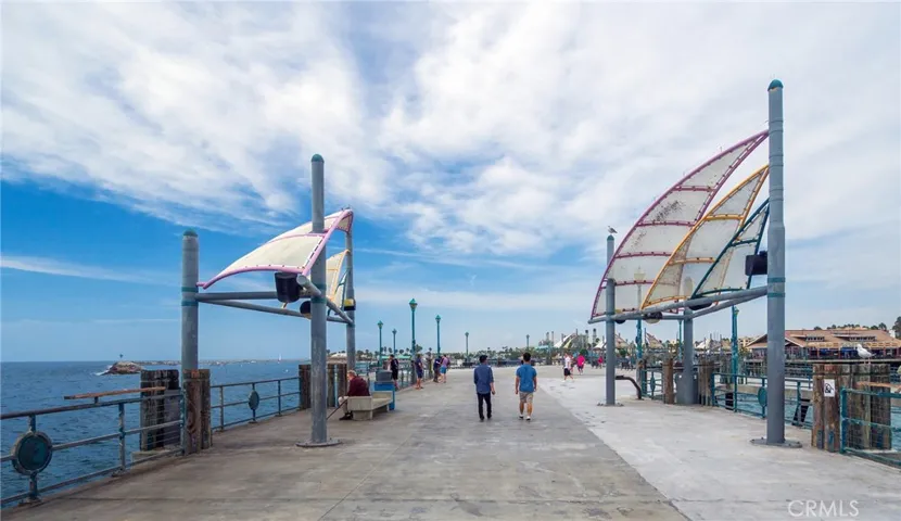 Redondo Beach pier is a fun place to walk around