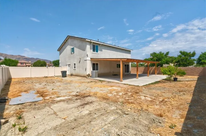 Backyard Side View