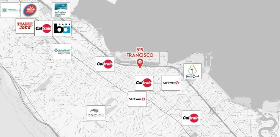 519 Francisco Drive, Burlingame, California 94010