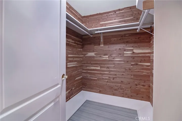 Cedar Closet in Master!