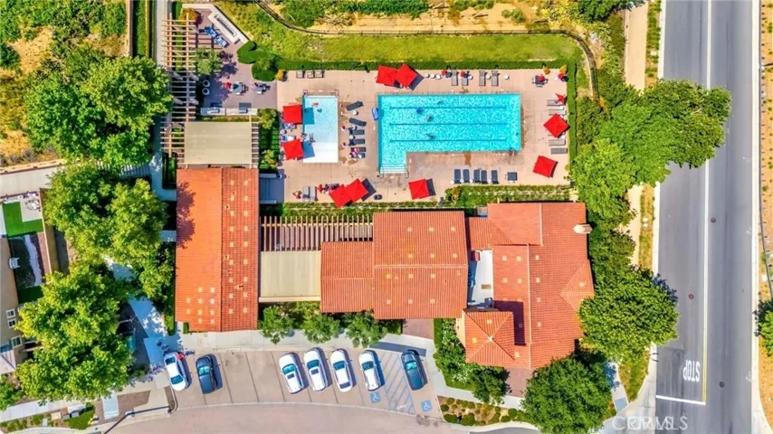 Aerial View of The Veranda Club House