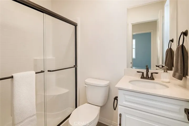 Virtually Staged Downstairs Bathroom