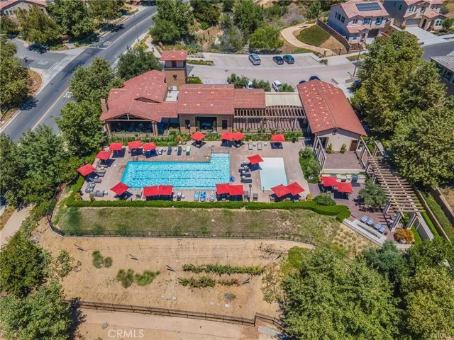 Aerial View of The Veranda Club House