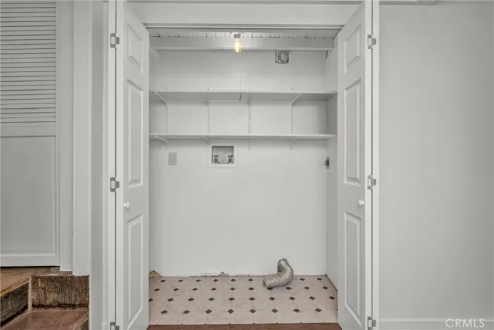 Laundry Closet in Hallway
