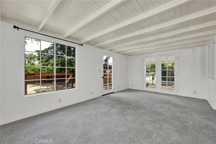 Living Room w/ Deck Attached

