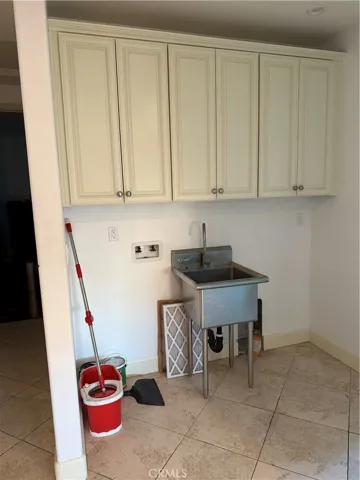 Laundry area.