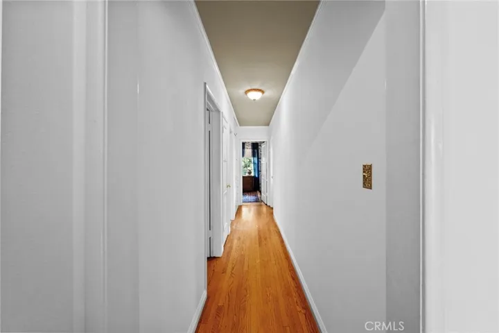 Hall with storage.