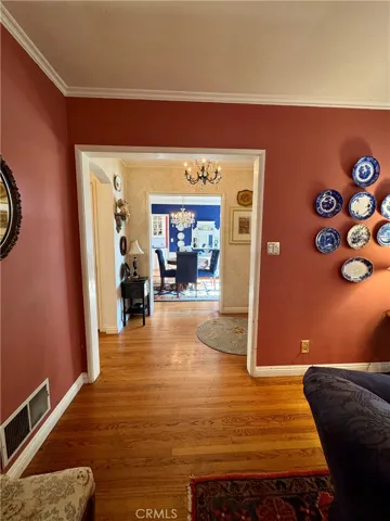 Looking toward the dining room.