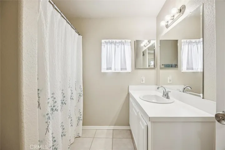 The hall bath.