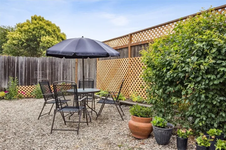 Lots of room in the backyard.