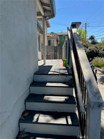 front stairs