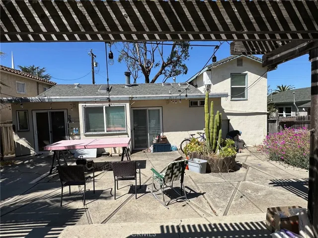 view from rear unit to house