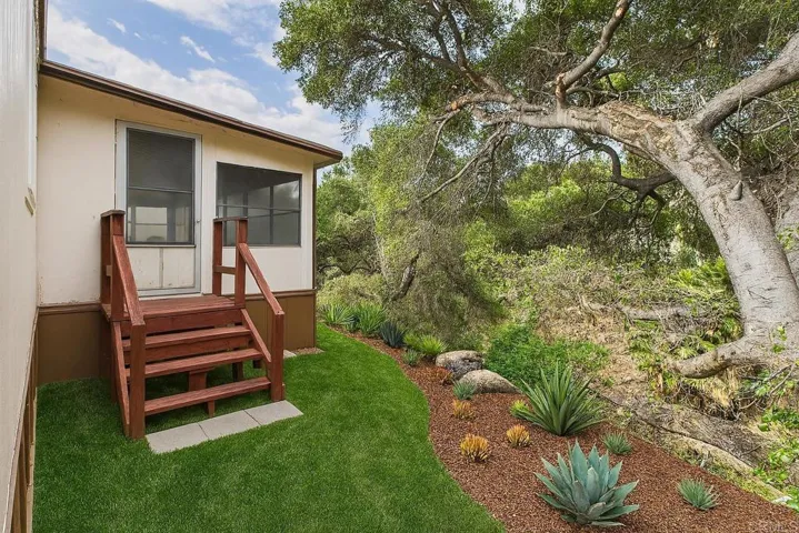 Virtual image of what the back yard could become.