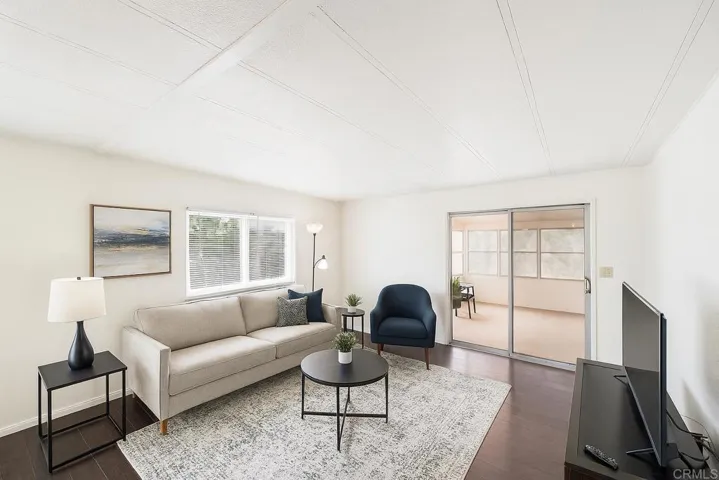 Virtual image of what the living room could become.