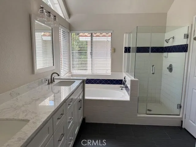 Updated bathroom vanity