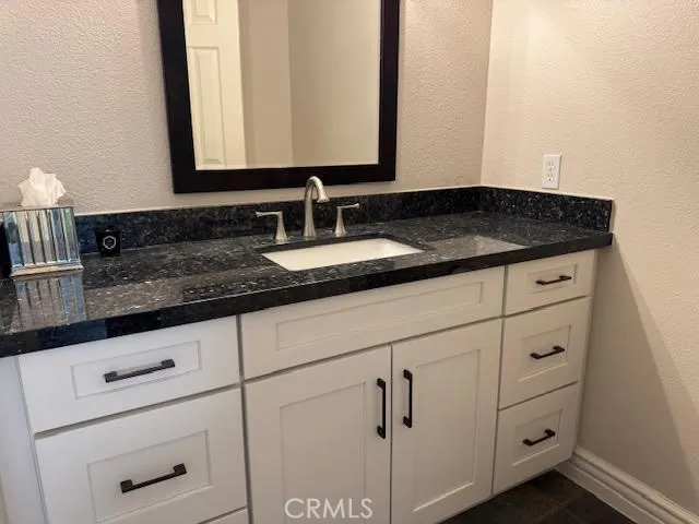 Downstairs powder bathroom