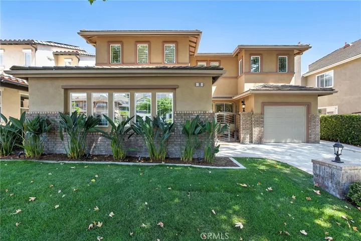 Note the architectural details of this stunning property.