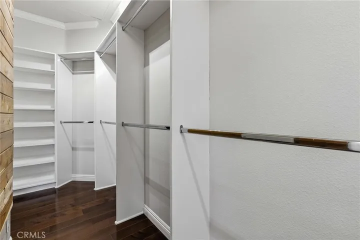 View from the other side of custom closet.