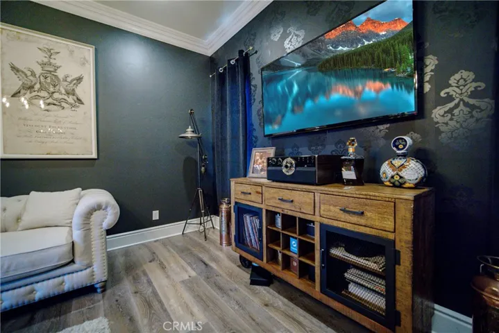 SPEAK EASY ROOM NOW USED AS A BEDROOM.