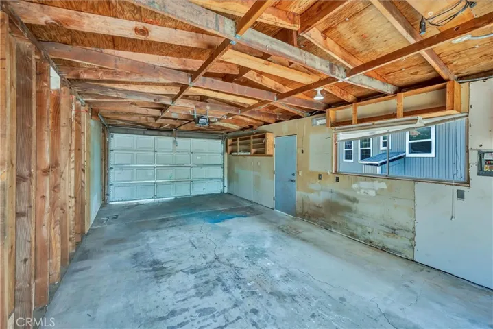 inside garage
