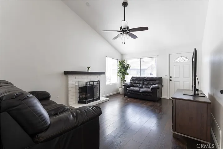 Living Room with Fireplace