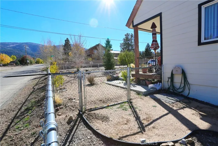 looking south down Hatchery road towards Sugarloaf mountain and hiking trails.