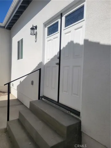 double front door entry