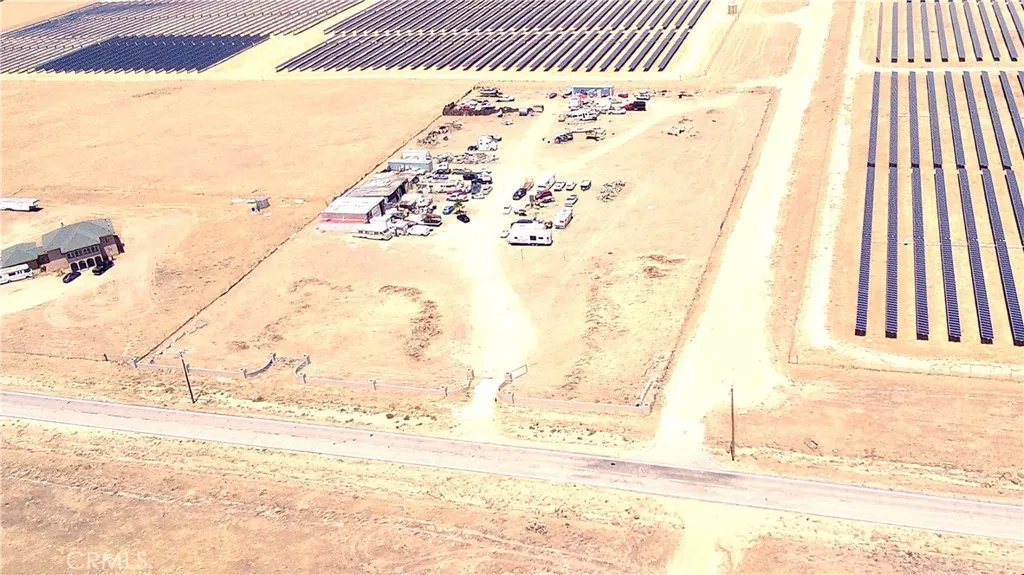 Property lot with solar company surrounding