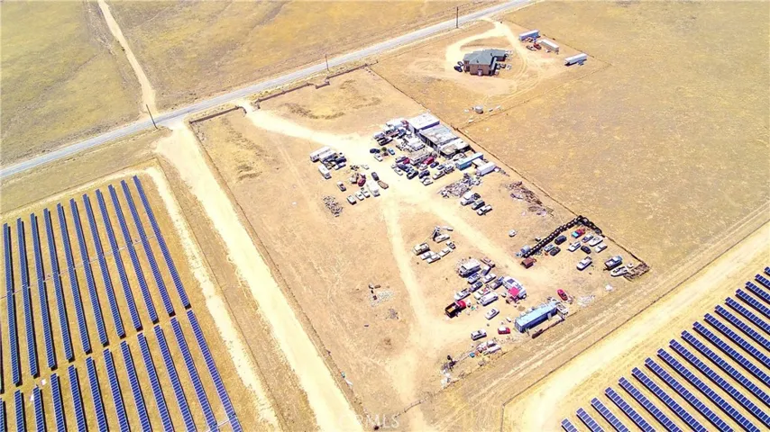 Property lot from aerial look