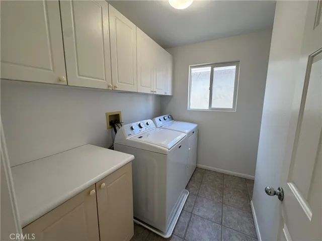 Upstairs laundry room