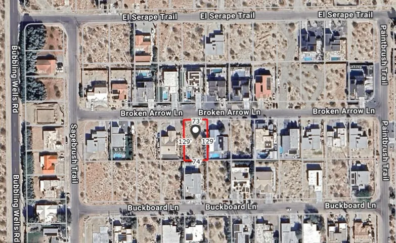 Broken Arrow Lot Dimensions